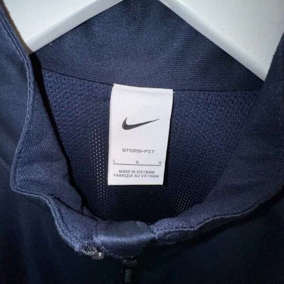 Nike Storm Fit Golf PGA Congressional Jacket Mens Size L Blue - Picture 3 of 7